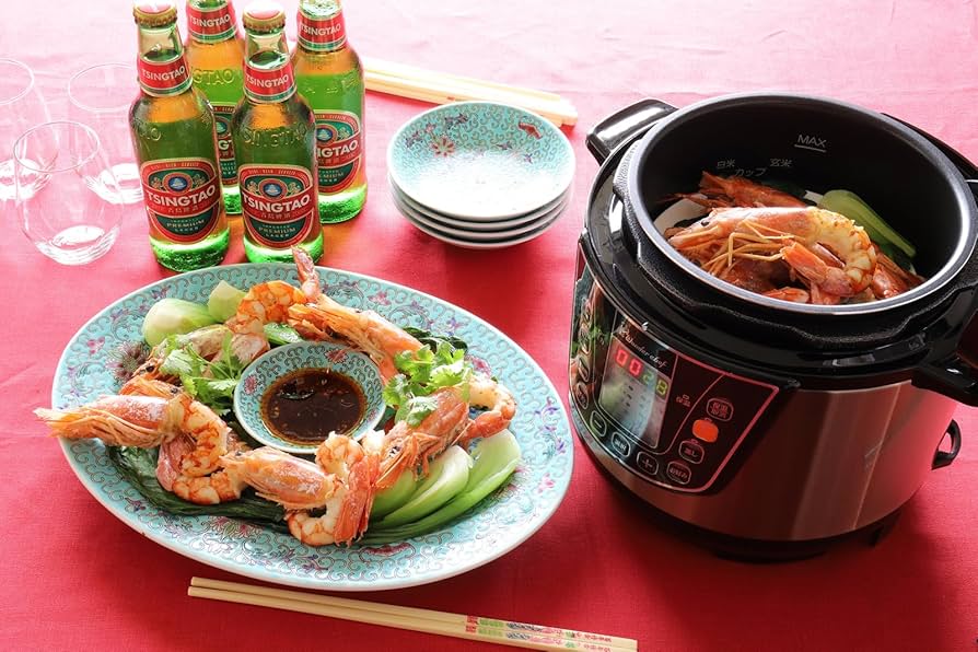 ワンダーシェフの電気圧力鍋　楽ポンでエスニック料理を楽しんで