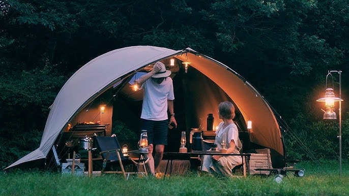 AOD-３テント　夜も快適