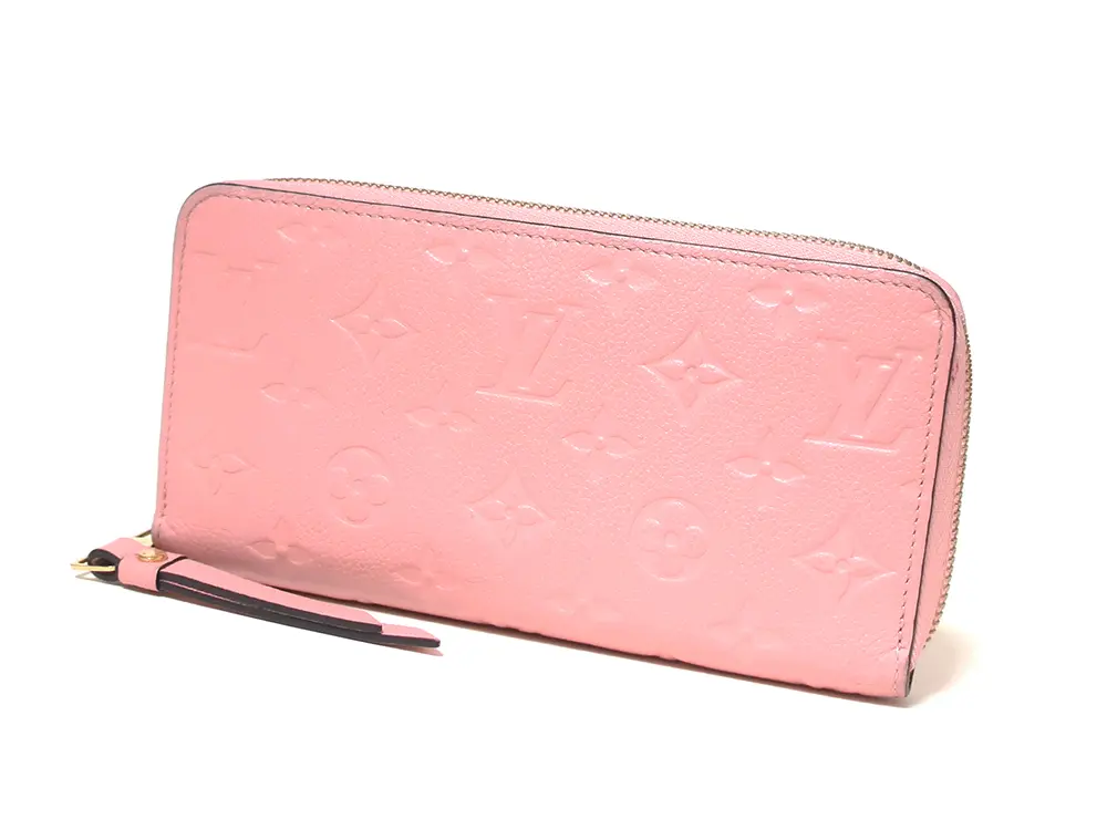 アンプラント ピンクの長財布