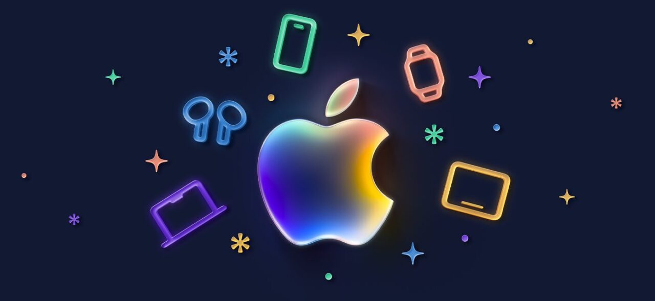 Apple社のロゴの写真