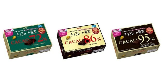 チョコレート効果3種類