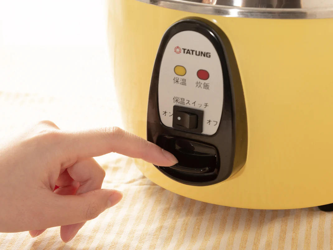 大同電鍋のスイッチ部分