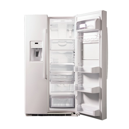 マーベの冷蔵庫ホワイト