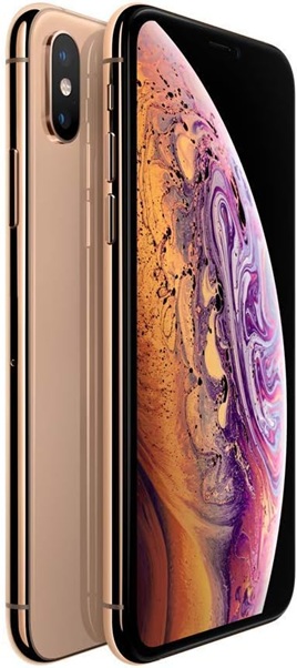 中古のiPhoneXSゴールド